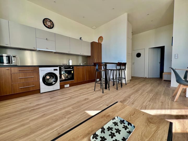 Sea view from the balcony